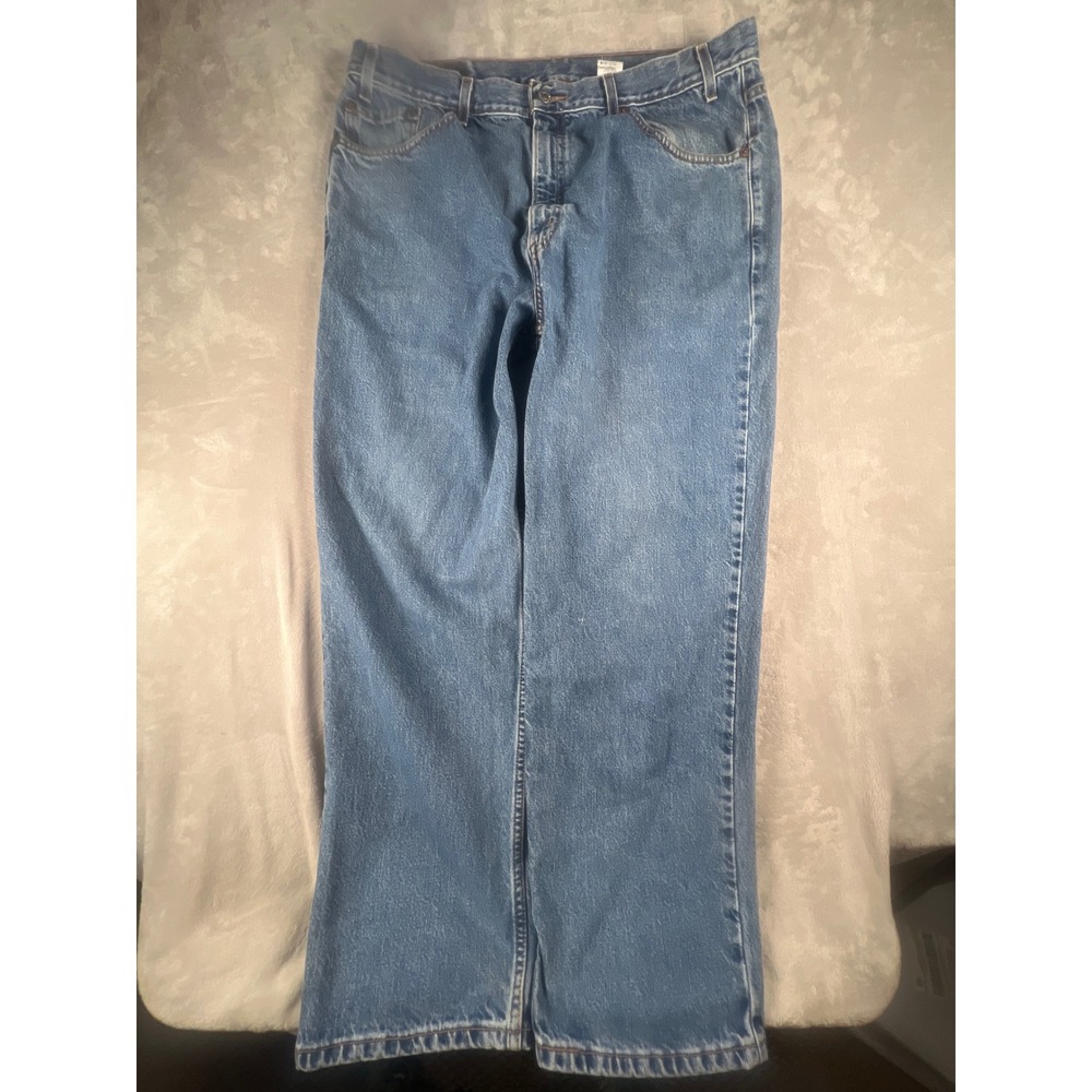 Levis 550 Relaxed Fit Mens Jeans 40x30 Medium Wash Blue Denim 00550-4891 Vintage